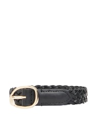 TOMMY HILFIGER TH SCULPT Pasek sk&oacute;rzany czarny - Paski - 2