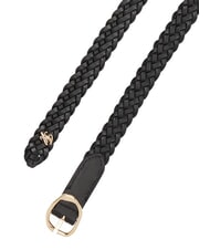 TOMMY HILFIGER TH SCULPT Pasek sk&oacute;rzany czarny - Paski - 3