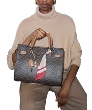 LIUJO MANHATTAN Torebka shopper z paskiem na ramię zamsz - Torby damskie - 2