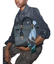 LIUJO MANHATTAN Torebka shopper z paskiem na ramię CZARNY - Torby damskie - 2