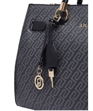 LIUJO MANHATTAN Torebka shopper z paskiem na ramię CZARNY - Torby damskie - 5