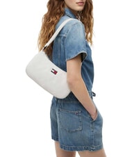 TOMMY HILFIGER TJW ESS DAILY Torba na ramię kość słoniowa - Torby damskie - 2