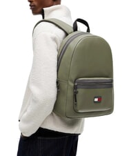 TOMMY HILFIGER TJM ELEVATED Plecak Hiszpańska oliwka - Plecaki na laptopa do pracy - 4