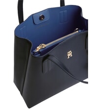 TOMMY HILFIGER TH ICON Torebka z paskiem na ramię kosmiczny niebieski - Torby damskie - 4
