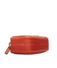 TOMMY HILFIGER TH LOGOTAPE Torba na ramię glina rustykalna - Torby damskie - 5
