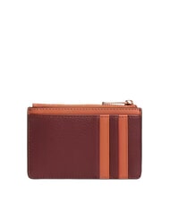 TOMMY HILFIGER TH ICON Portfel damski aksamitny bordowy - Portfele damskie - 3