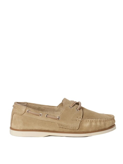 DECK SUEDE Mokasyny sk&oacute;rzane beżowy - Buty damskie