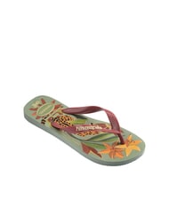 HAVAIANAS IPE Klapki dym zielony - Buty uniseks - 2