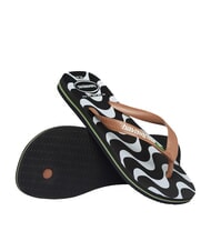 HAVAIANAS TOP CAPOCABANA Gumowe kapcie CZARNY - Buty uniseks - 3