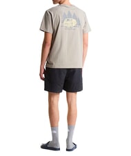 THE NORTH FACE VAN LIFE Koszulka z kr&oacute;tkim rękawem, 100% bawełny płyta kamienna - Koszulki męskie - 4