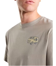 THE NORTH FACE VAN LIFE Koszulka z kr&oacute;tkim rękawem, 100% bawełny płyta kamienna - Koszulki męskie - 5