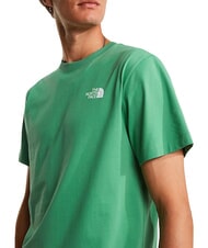 THE NORTH FACE EVOLUTION BOX Koszulka z kr&oacute;tkim rękawem, 100% bawełny przyciemnione algi - Koszulki męskie - 3