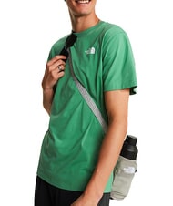 THE NORTH FACE EVOLUTION BOX Koszulka z kr&oacute;tkim rękawem, 100% bawełny przyciemnione algi - Koszulki męskie - 6