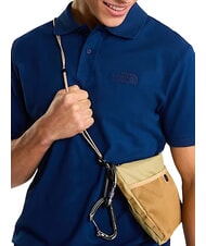THE NORTH FACE ESSENTIAL Koszulka polo z kr&oacute;tkim rękawem letni błękit - Polo męskie - 7