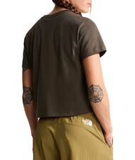 THE NORTH FACE ESSENTIAL SIMPLE Koszulka z kr&oacute;tkim rękawem, 100% bawełny nowy szary zielony - Koszulki męskie - 2