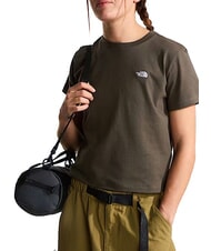 THE NORTH FACE ESSENTIAL SIMPLE Koszulka z kr&oacute;tkim rękawem, 100% bawełny nowy szary zielony - Koszulki męskie - 6