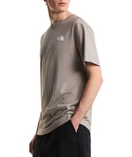 THE NORTH FACE EVOLUTION BOX Koszulka z kr&oacute;tkim rękawem, 100% bawełny płyta kamienna - Koszulki męskie - 3