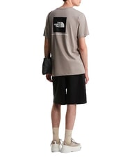 THE NORTH FACE EVOLUTION BOX Koszulka z kr&oacute;tkim rękawem, 100% bawełny płyta kamienna - Koszulki męskie - 4