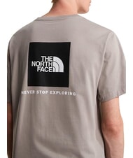 THE NORTH FACE EVOLUTION BOX Koszulka z kr&oacute;tkim rękawem, 100% bawełny płyta kamienna - Koszulki męskie - 6
