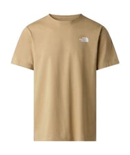 THE NORTH FACE EVOLUTION BOX Koszulka z kr&oacute;tkim rękawem, 100% bawełny kamień khaki - Koszulki męskie - 5