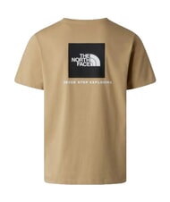 THE NORTH FACE EVOLUTION BOX Koszulka z kr&oacute;tkim rękawem, 100% bawełny kamień khaki - Koszulki męskie - 6