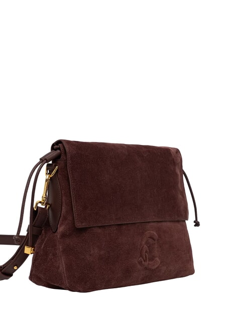 LIDIA SUEDE BIM Torba na ramię jagoda - Torby damskie