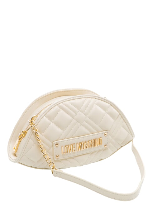 QUILTED Torba na ramię kość słoniowa - Torby damskie
