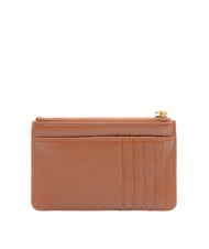 LOVE MOSCHINO LOCKED IN GOLD  Portmonetka kasztan - Portfele damskie - 2