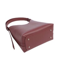 FURLA GOCCIA Torba na ramię, sk&oacute;ra czerwone jabłko - Torby damskie - 4