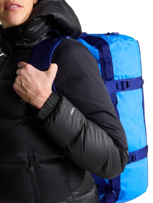 BASE CAMP S Plecak-torba podr&oacute;żna aktywny niebieski/wyrazisty niebieski - Mn&oacute;stwo