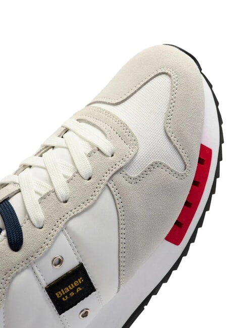 QUEENS Adidasy biały/czerwony/granatowy - Buty męskie