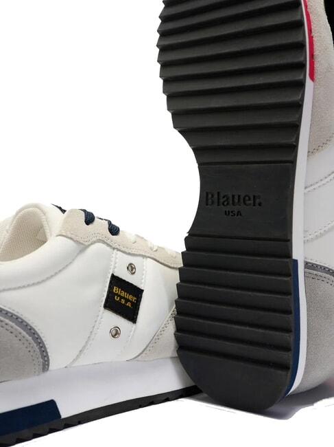 QUEENS Adidasy biały/czerwony/granatowy - Buty męskie