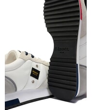 BLAUER QUEENS Adidasy biały/czerwony/granatowy - Buty męskie - 4