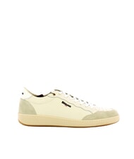 BLAUER MURRAY Sk&oacute;rzane trampki biały/beżowy - Buty męskie - 2