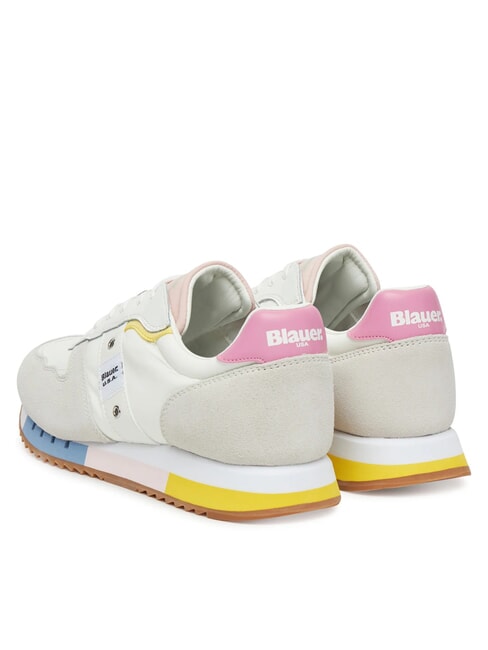 MELROSE Damskie trampki fantazja/biały - Buty damskie