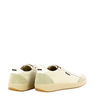 BLAUER MURRAY Sk&oacute;rzane trampki biały/beżowy - Buty męskie - 3