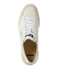 BLAUER MURRAY Sk&oacute;rzane trampki biały/beżowy - Buty męskie - 4