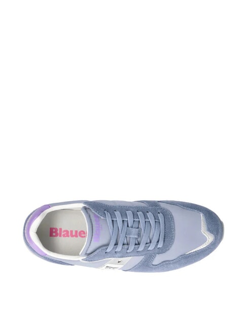 MELROSE Adidasy jeansy/liliowy - Buty damskie