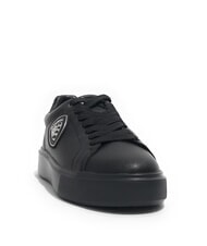 BLAUER VENUS Sk&oacute;rzane trampki CZARNY - Buty damskie - 2
