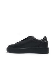 BLAUER VENUS Sk&oacute;rzane trampki CZARNY - Buty damskie - 3