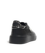 BLAUER VENUS Sk&oacute;rzane trampki CZARNY - Buty damskie - 4