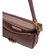 COCCINELLE C-ME LOCK Torba na ramię z paskiem na ramię jagoda - Torby damskie - 4