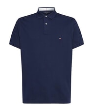 TOMMY HILFIGER TH Koszulka polo z kr&oacute;tkim rękawem o regularnym kroju granat węglowy - Polo męskie - 4