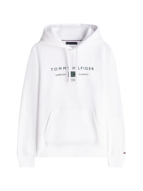 TH Bluza z kapturem biały - Bluzy męskie