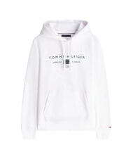 TOMMY HILFIGER TH Bluza z kapturem biały - Bluzy męskie - 3
