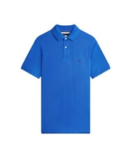 TOMMY HILFIGER TH Koszulka polo z kr&oacute;tkim rękawem o regularnym kroju niebieska orbita - Polo męskie - 3