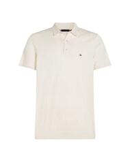 TOMMY HILFIGER TH Koszulka polo z kr&oacute;tkim rękawem płatek kości słoniowej - Polo męskie - 3