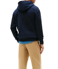 TOMMY HILFIGER TH Bluza z kapturem bawełniana pustynne niebo - Bluzy męskie - 2