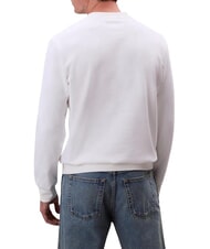 CALVIN KLEIN CKJ Bluza z okrągłym dekoltem jasnobiały - Bluzy męskie - 2