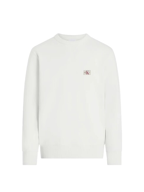 CKJ Bluza z okrągłym dekoltem jasnobiały - Bluzy męskie